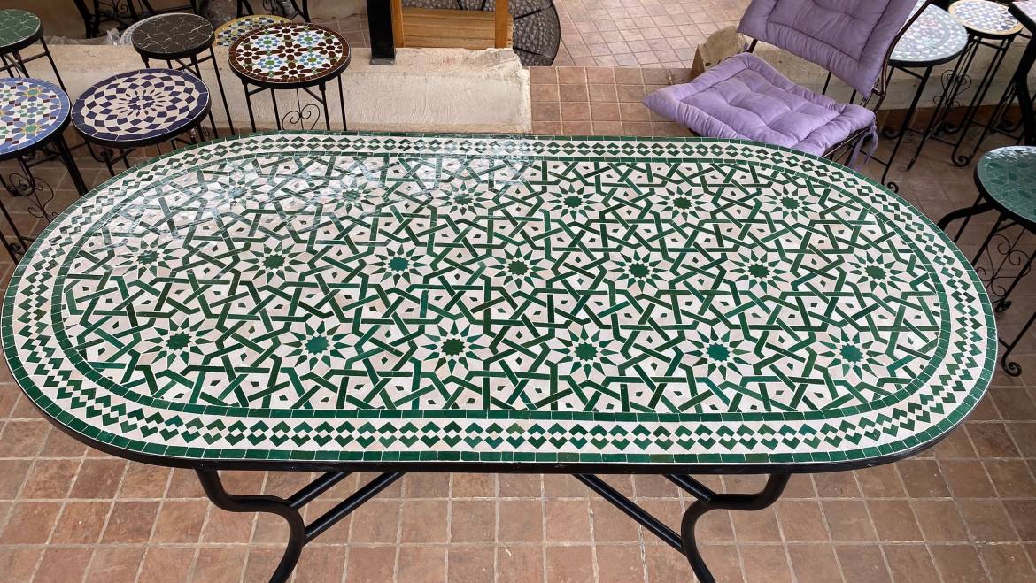 Handmade Zellige Tables: Tradition Meets Modern Design