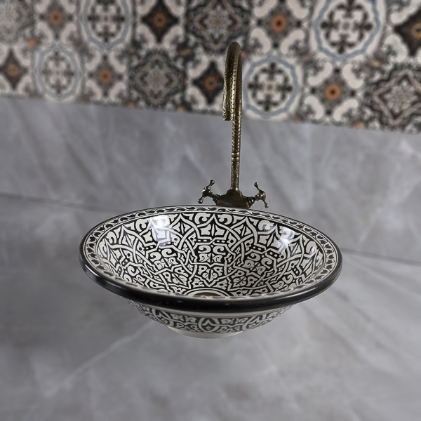 Moroccan Bowl Ceramic Sink