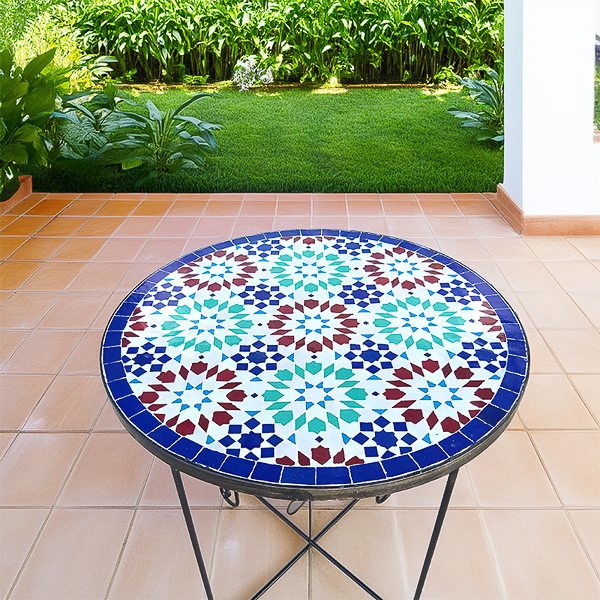 Tiled coffee table